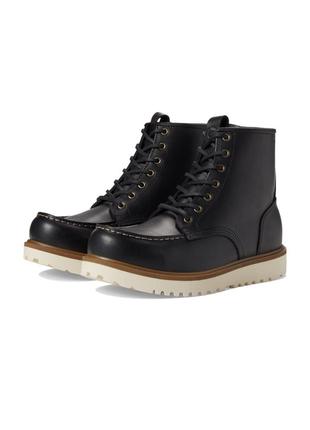 Кожаные мужские ботинкиecco staker moc toe tie premium lace boot

 40 43-44 размер