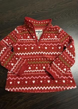 Флисовая кофточка