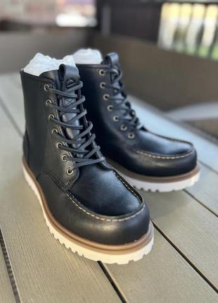 Кожаные мужские ботинкиecco staker moc toe tie premium lace boot

 40 43-44 размер6 фото