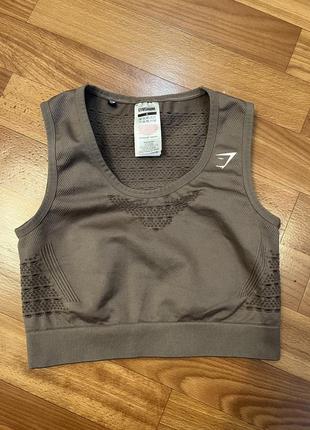 Спортивный топ бюстгальтер gymshark sports bra