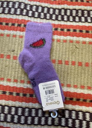 Шкарпетки носки носочки ангора норка травка зима зимние