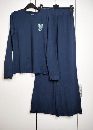 Пижама женская костюм для дома esmara xs 32-34 euro германия xs синий4 фото