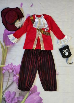 Карнавальный костюм пирата капитан крюк