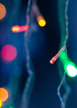 Гірлянда штора світодіодна 160led розмір 1.5-1.5 м7 фото