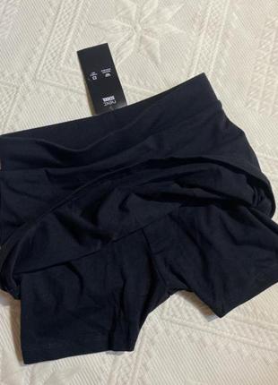 Топ дитячий і юбка- шорти чорні комплект спортивний на дівчинку next- 5/6років5 фото