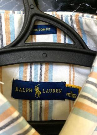 Ralph lauren custom fit сорочка3 фото