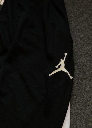 Черные, спортивные штаны jordan dry knit pant3 фото