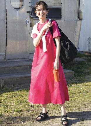 Сукня з бавовни uniqlo m, л