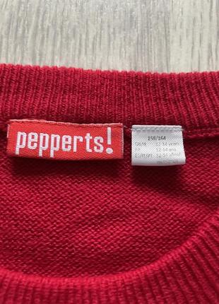 Крутой новогодний свитер pepperts 13-14 лет2 фото