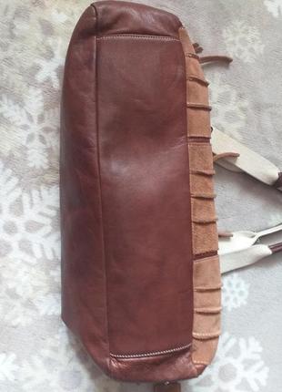 Натуральная кожаная сумка ripani ,италия2 фото