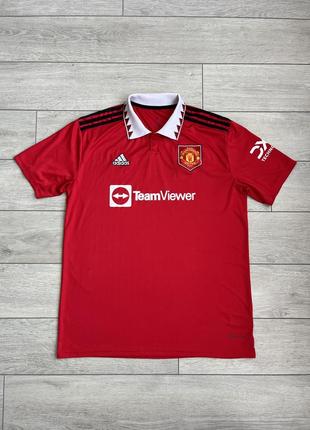 Футбольная футболка manchester united adidas football shirt