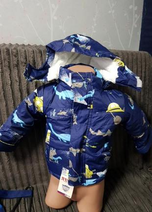 Зимний комбинизон и куртка на мальчика 1-2, 3-4 рочки2 фото