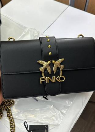 Женская сумочка pinko black люкс качество