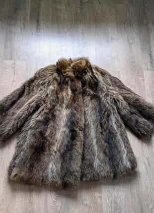 Шуба натуральный мех