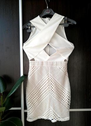 Шикарное, стильное 😍😍🔥👍новое платье сукня белое. missguided2 фото