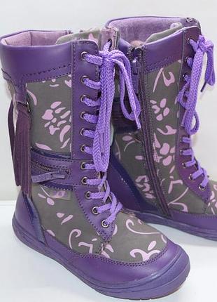 Зимние сапоги на девочку b&g little deer р.26,27,28