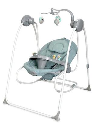 Шезлонг-гойдалка lorelli tango (frosty green stars) pro_5090