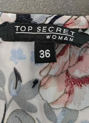 Легкая блуза с цветами top secret р. 365 фото
