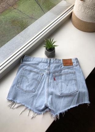 Базовые плотные джинсовые шорты6 фото