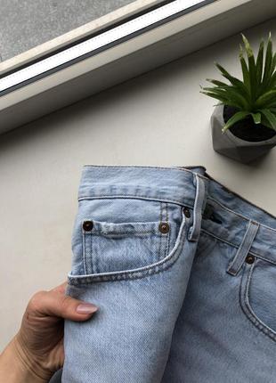 Базовые плотные джинсовые шорты9 фото