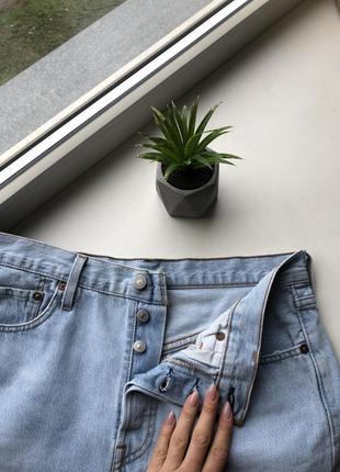 Базовые плотные джинсовые шорты5 фото