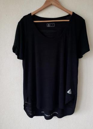Черная базовая футболка с удлиненной спинкой next 18uk3 фото