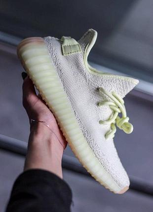 Adidas yeezy boost 350 v2  buttet женские/мужские летние кроссовки адидас изи буст, кросівки адідас ізі буст 350