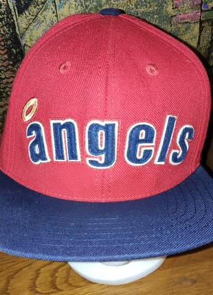 Бейсболка snapback american needle mlb los angeles angels3 фото