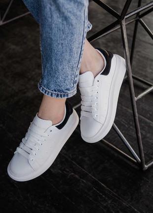 Alexander mcqueen white black (36рр - 44рр)