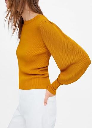 Джемпер, светр, об’ємні рукава zara