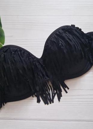 Бюстик, верх от купальника с бахромой р.12