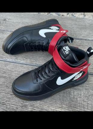 Шкіряні зимові чоловічі черевики nike4 фото