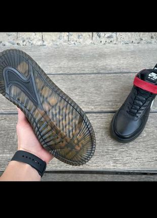 Шкіряні зимові чоловічі черевики nike8 фото