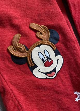 Яскравий новорічний святковий костюм з оленем на хлопчика/дівчинку mickey mouse 92-983 фото