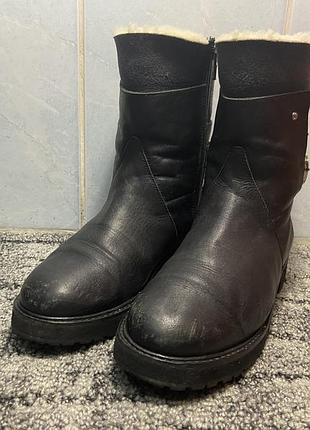 Кожаные ботинки navyboot 36р