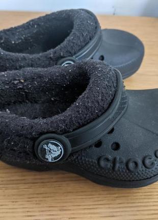 Теплі капці crocs, size c6/7  наш 22/23(13 см.)