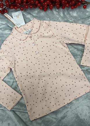 Стильна кофтина з комірчиком