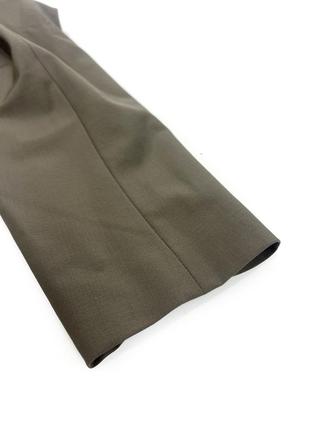 Куртка легкая ann tailor, двухбортная, классическая, серого цвета5 фото