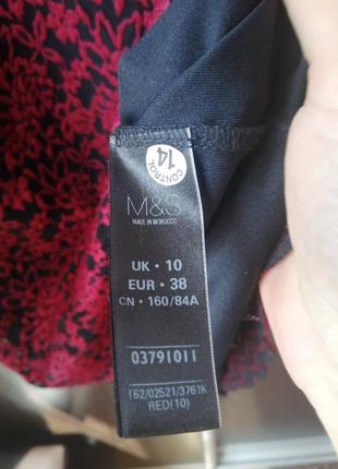 Шикарное, нарядное новое платье сукня цветы. мягенькое. marks&spencer8 фото