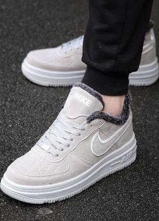 Зимние кроссовки nike suede winter3 фото