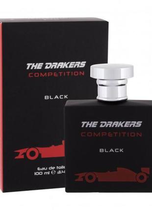 Чоловіча туалетна вода ferrari drakers competition black (італія)