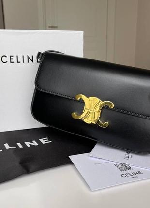 Женская сумочка celine triumph black люкс качество