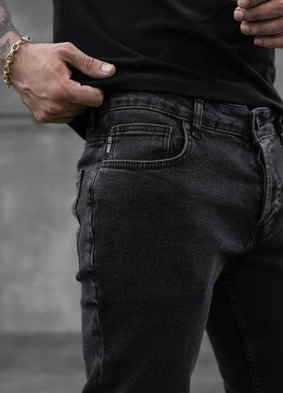 Мужские зауженные джинсы4 фото