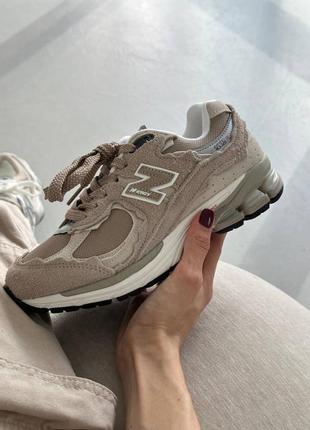 Кроссовки new balance 2002r brown