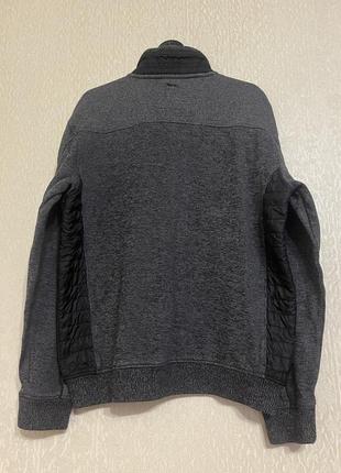 Engbers куртка - кофта мужская серая 100% хлопок р. m