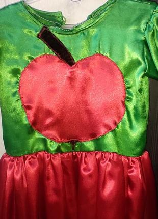 Платье "яблочко" для девочки
