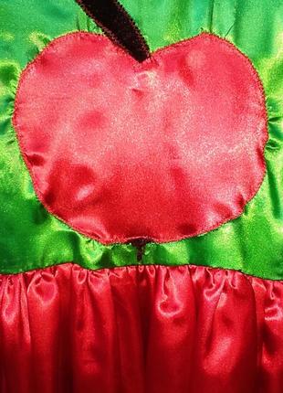 Платье "яблочко" для девочки3 фото