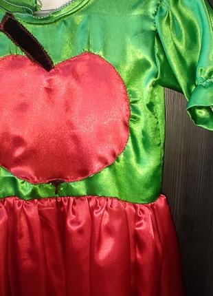 Платье "яблочко" для девочки4 фото