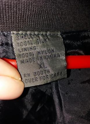 Шелк 100%винтажный бомбер robert stock p.xl4 фото