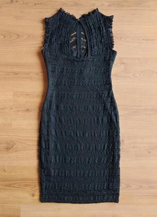 Шикарна святкова кружевна сукня плаття по фігурі красива спинка, р. 10-124 фото